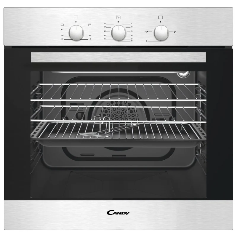 Candy OVGF12X - Stainless steel Built in Gas Single Oven Natural Gas convertible