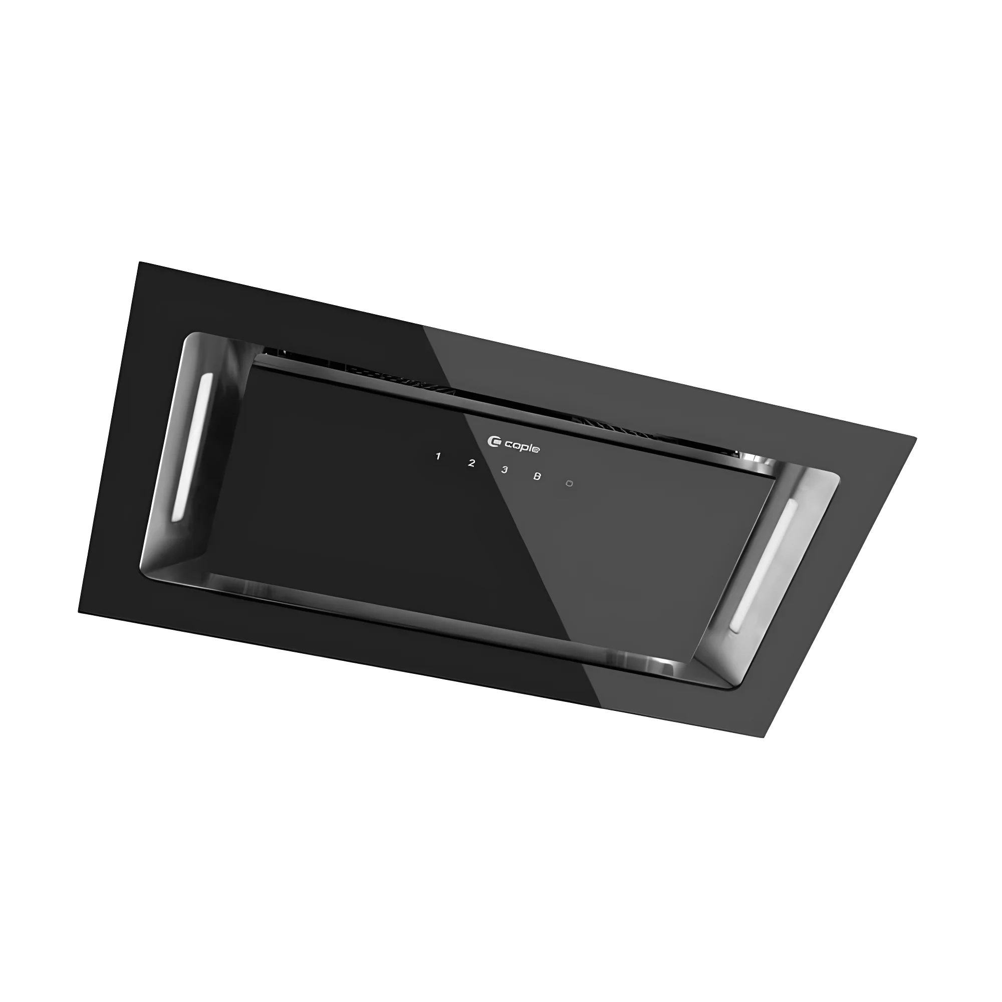 Caple BU526BK - Black Glass Built-Under Cooker Hood - 520mm - A++ Energy - Image 5