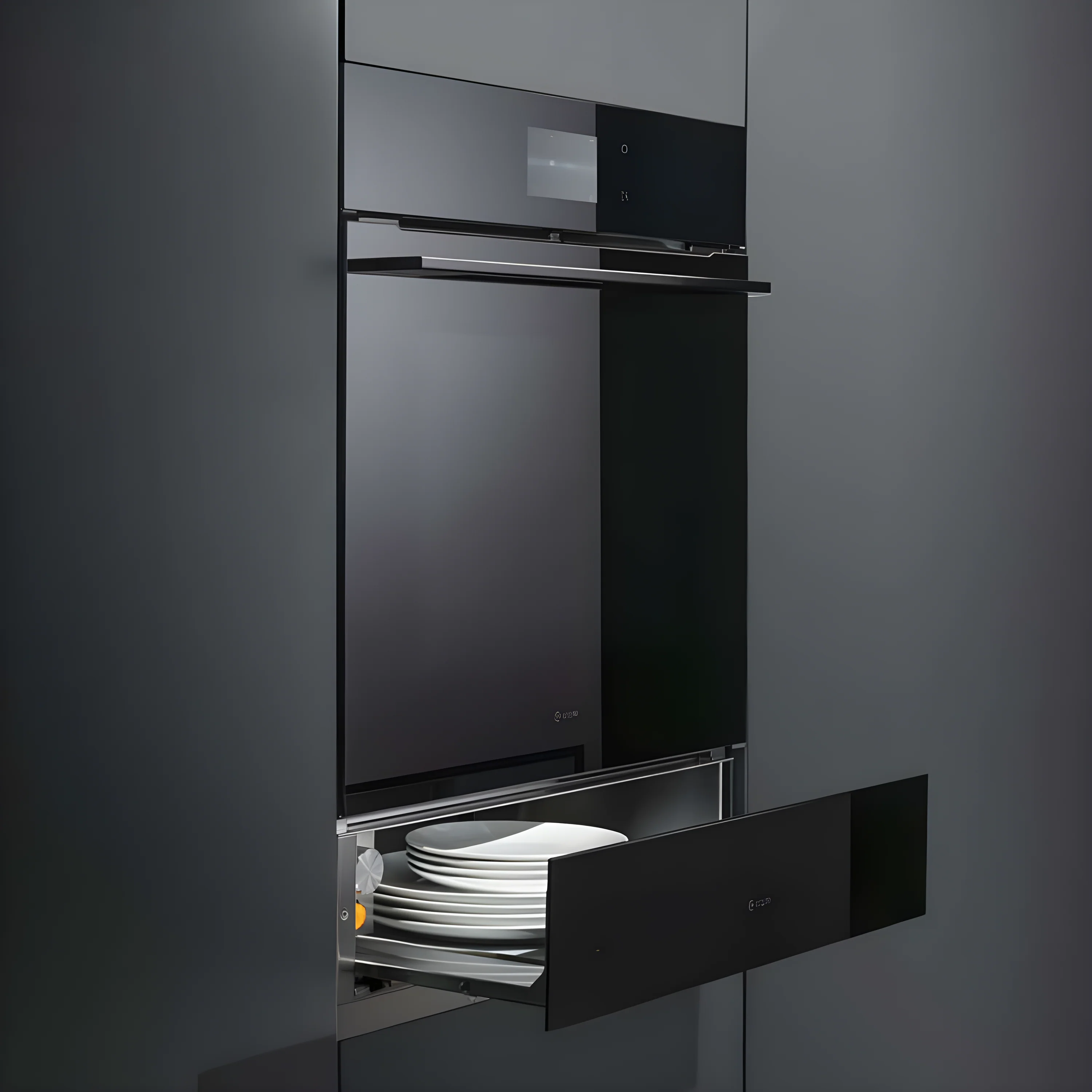 Caple C2601BG - Black Glass 67 Litre Single Oven - Pyrolytic Self-Cleaning - A Energy Rating - Image 5