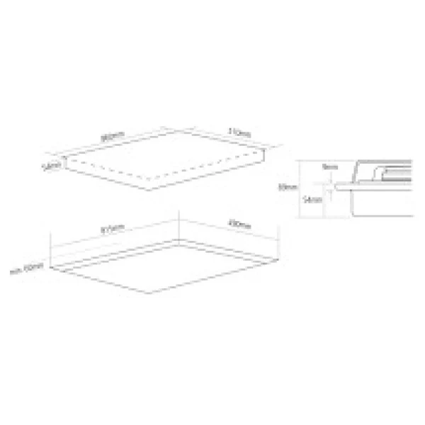 Caple C775G 86cm 5 Burner Gas Hob - Stainless Steel Hobs - 5 Burners - Energy Rating Unknown - Image 4