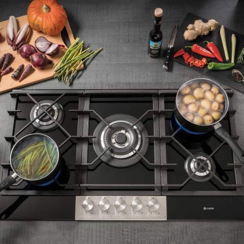 Caple C787G - Black 5 Zone Gas Hob - Image 2
