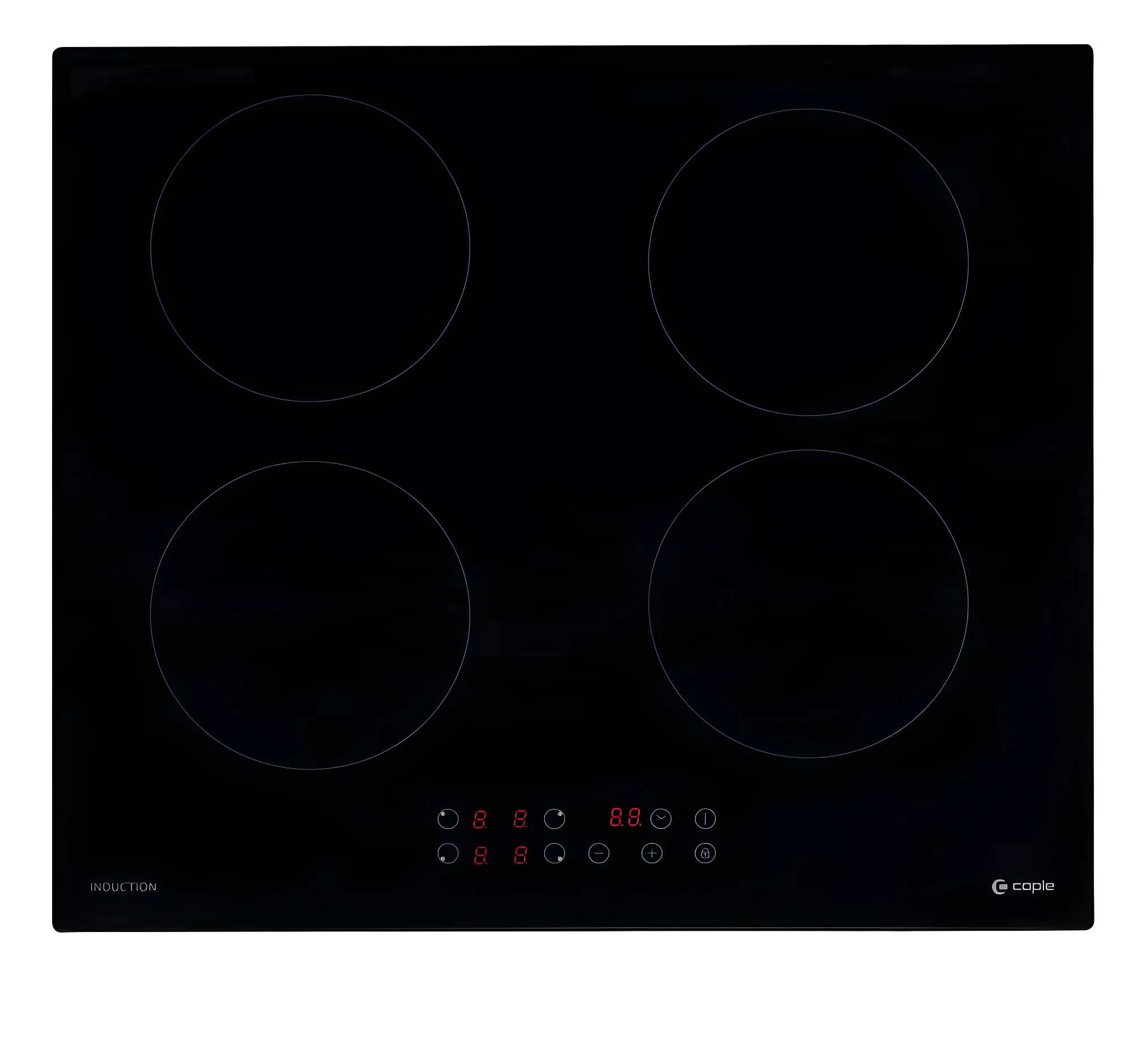 Caple C8410i - Black 59cm Induction Hob - 4 Zones - 13amp plug in - Image 3