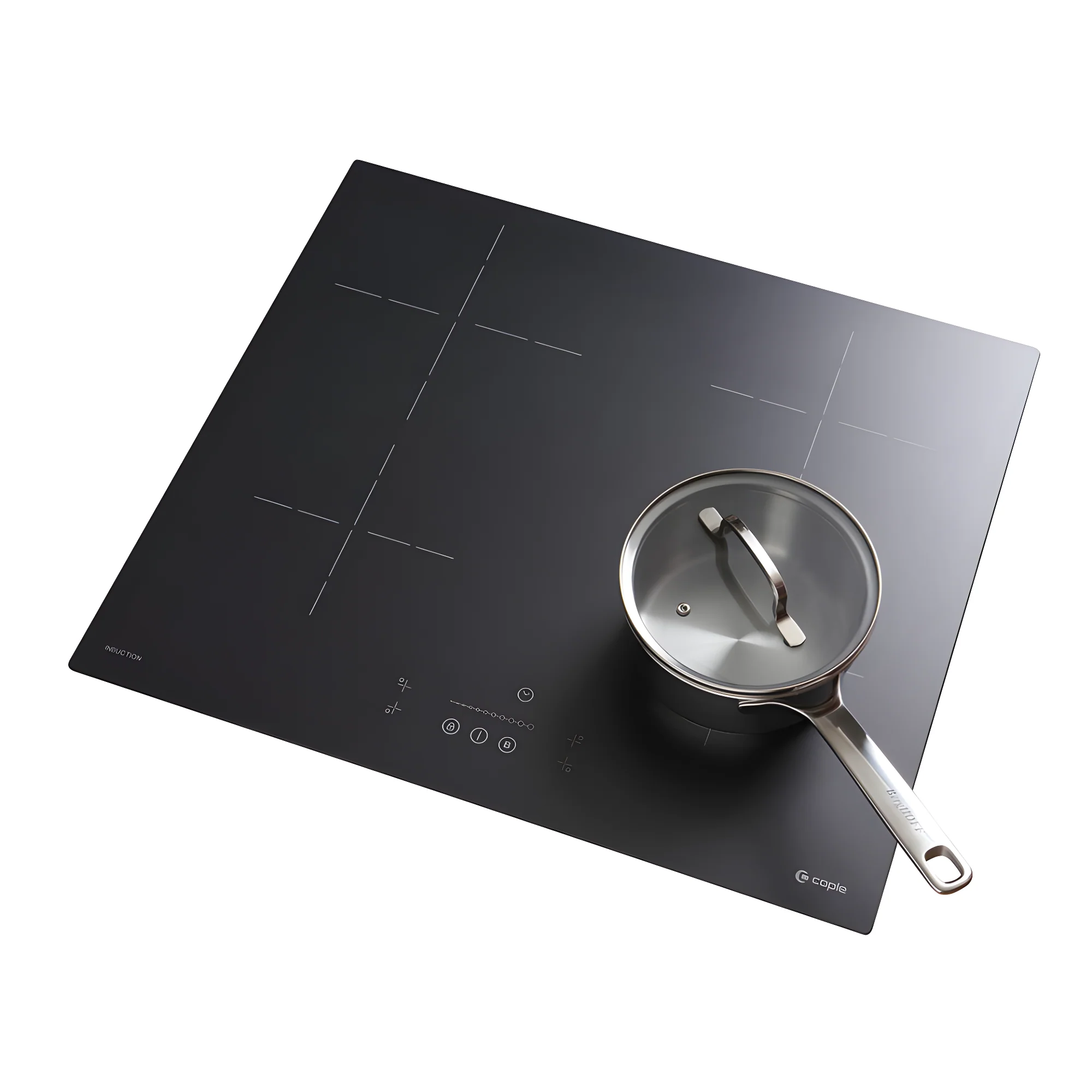Caple C848iMB - Matt Black Induction Hob - 59cm - 4 Zone - Image 4
