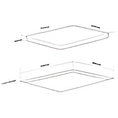 Caple C8641iGM - Gunmetal Glass 4 Zone Induction Hob - 77cm - A Energy Rating - Image 3