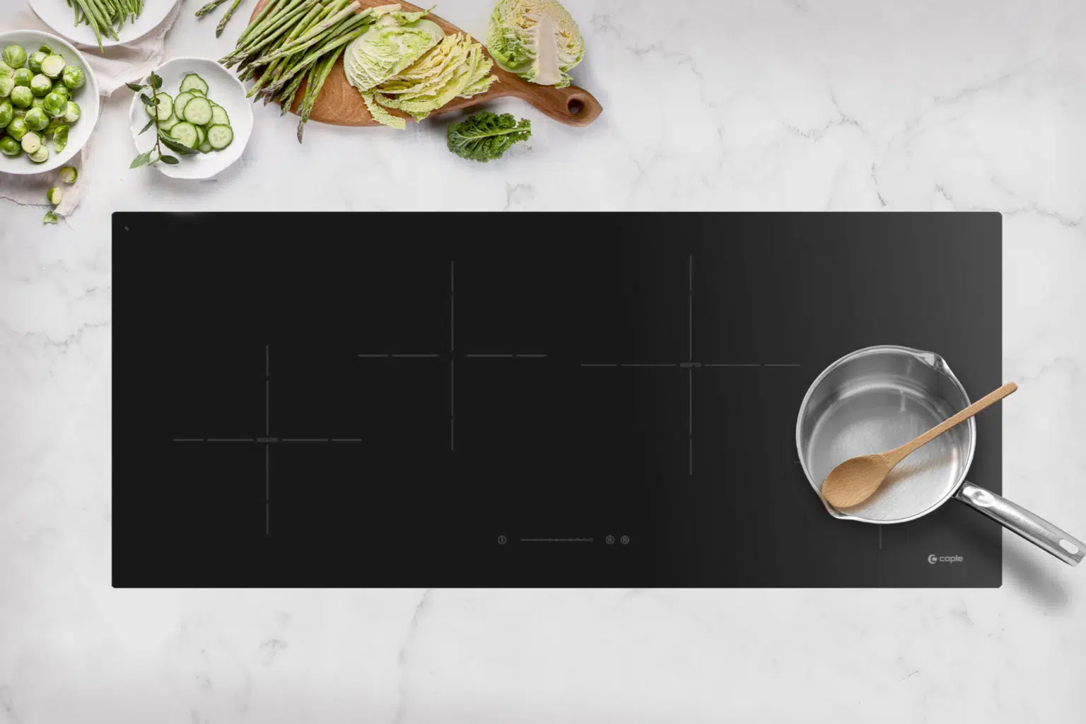 Caple C876i - Black 4 Zone Induction Hob - Image 2