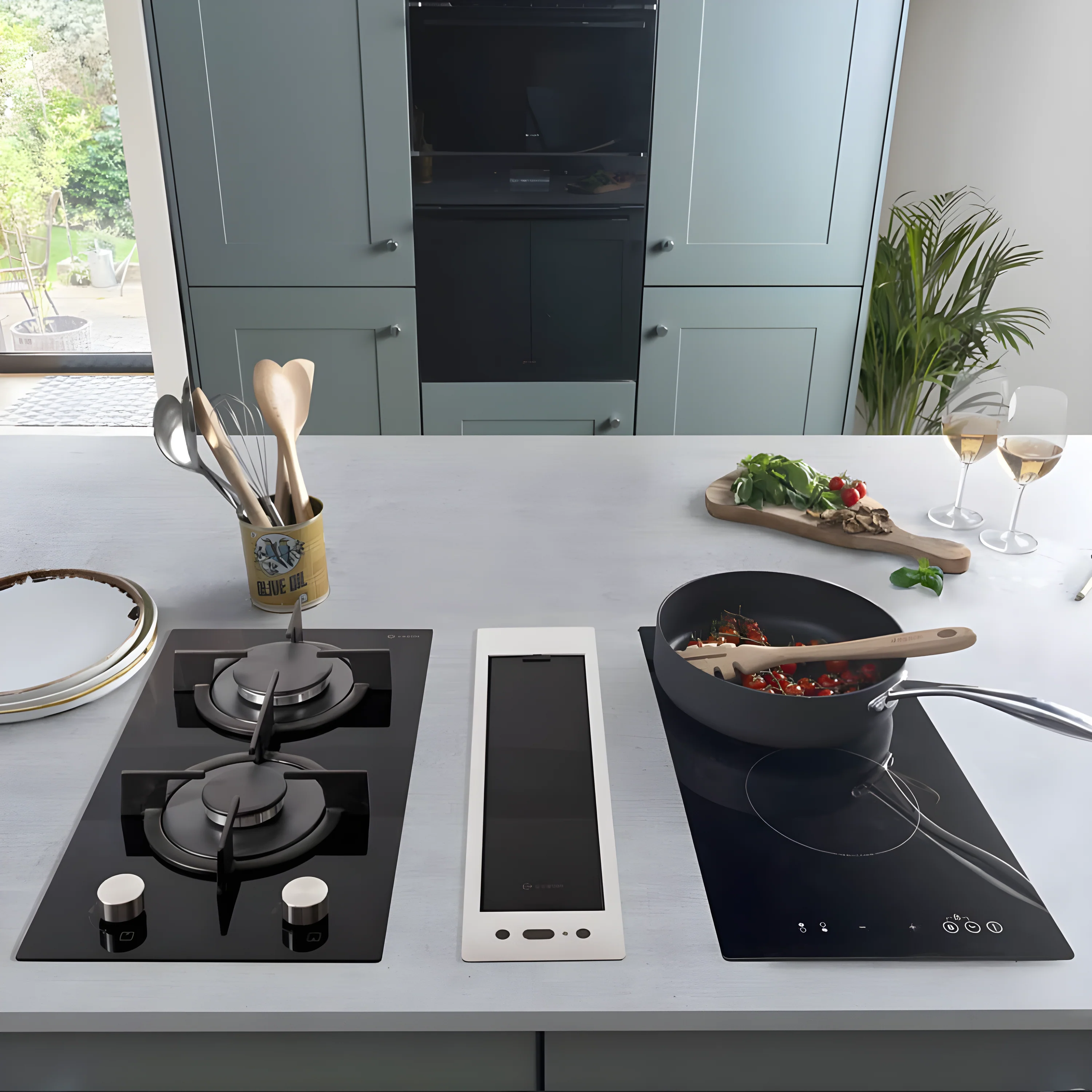 Caple C997i - Black 2 Zone Induction Hob - Touch Control - Image 2