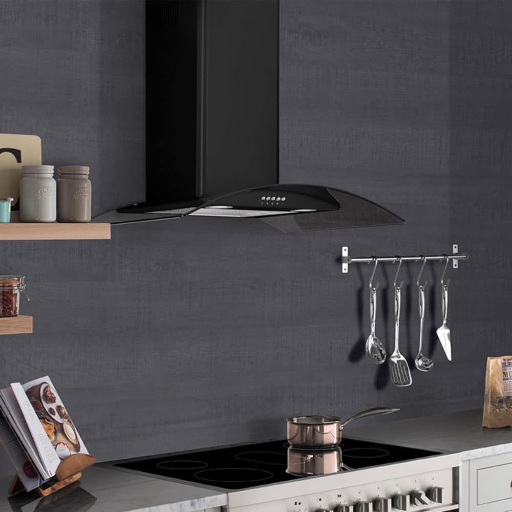 Caple CGC911BK - Black 90cm Chimney Cooker Hood - 456m³/h - C Energy Rating - Image 3