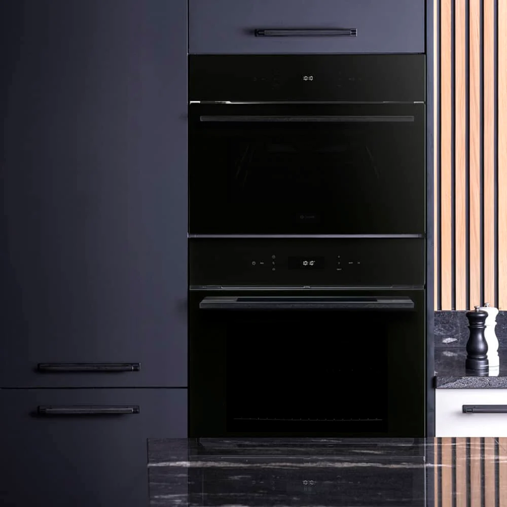 Caple CM1081BG - Black Glass Built-In Microwave - 40L - Image 5