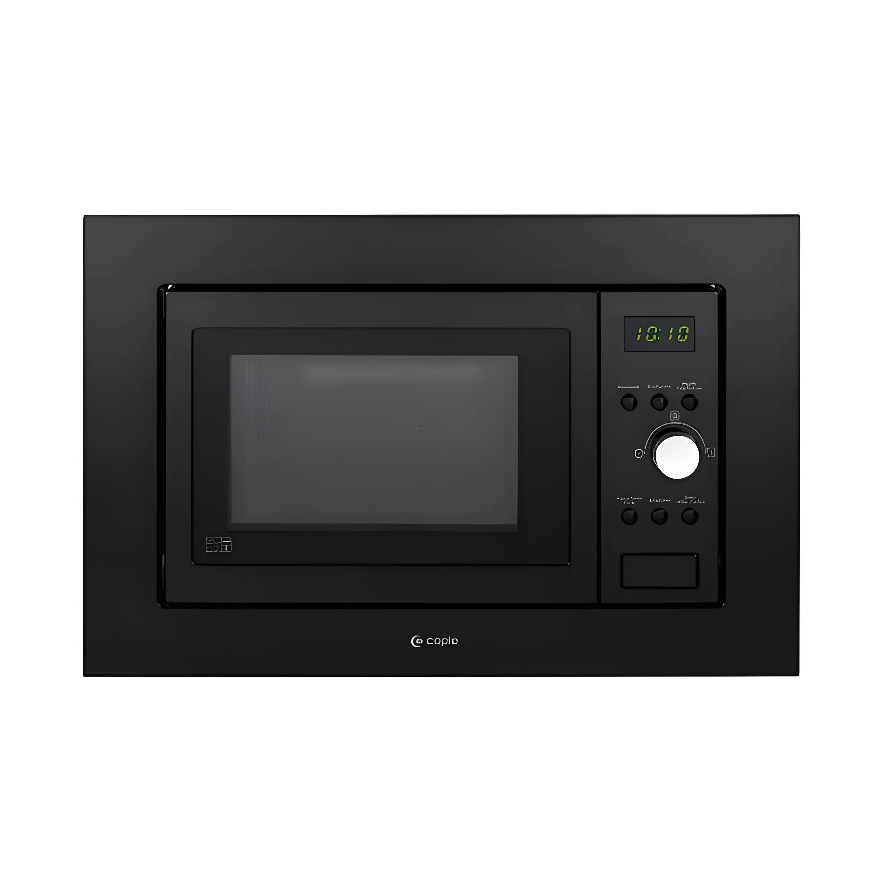 Caple CM121BK Built In Microwave And Grill For Wall Unit – BLACK 17Ltr