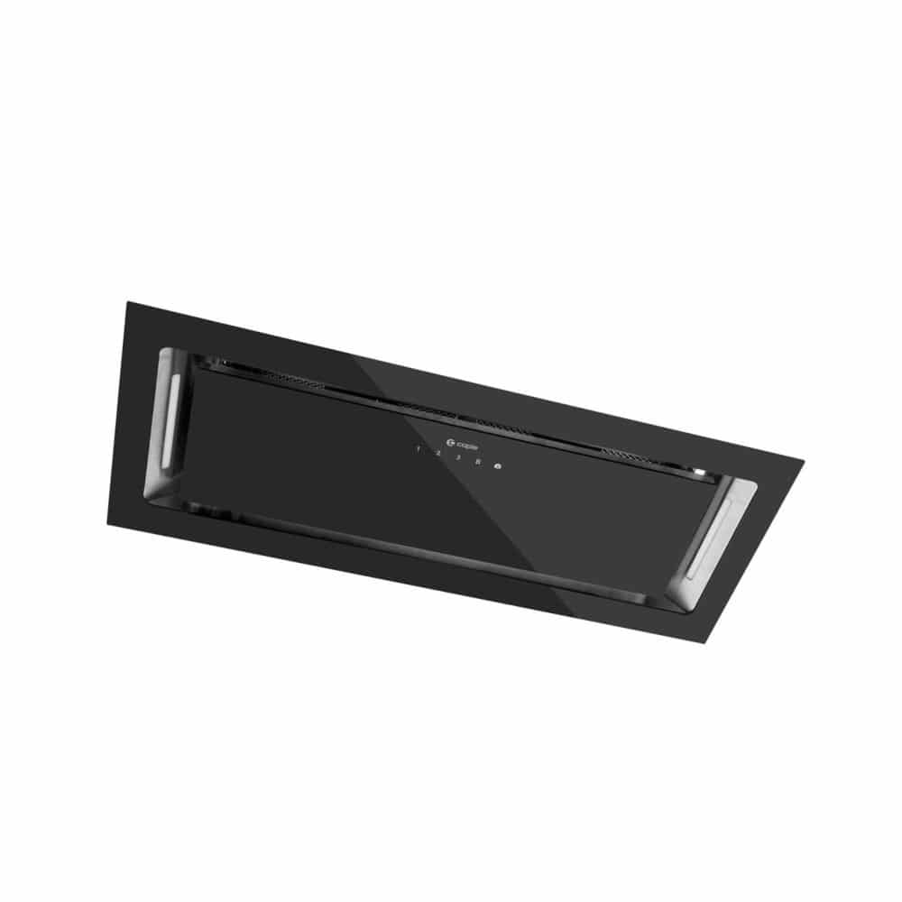 Caple PLASBU755BK - Black Glass Built-Under Extractor - 75cm - B Energy