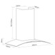 Caple PLASCGC911SS - Black Glass 90cm Wall Chimney Hood - 456m³/h - C Energy - Image 5