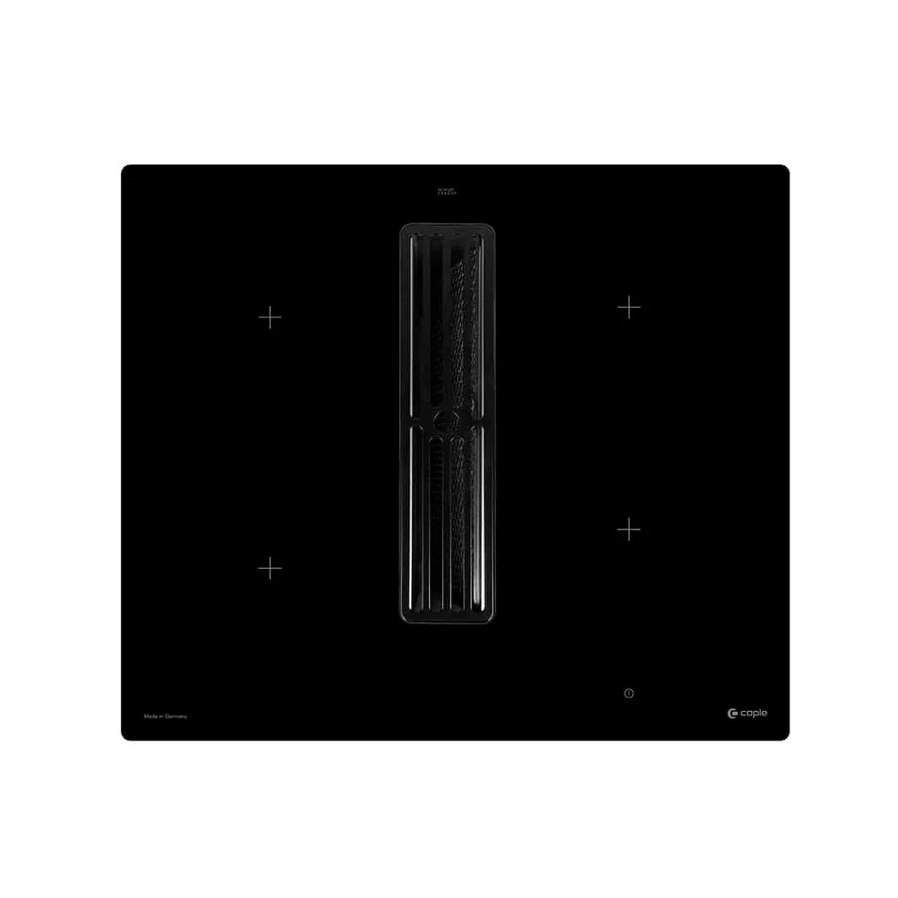 Caple PLASDD610BK - Black 60cm Induction Hob - With Downdraft Extractor - Image 2