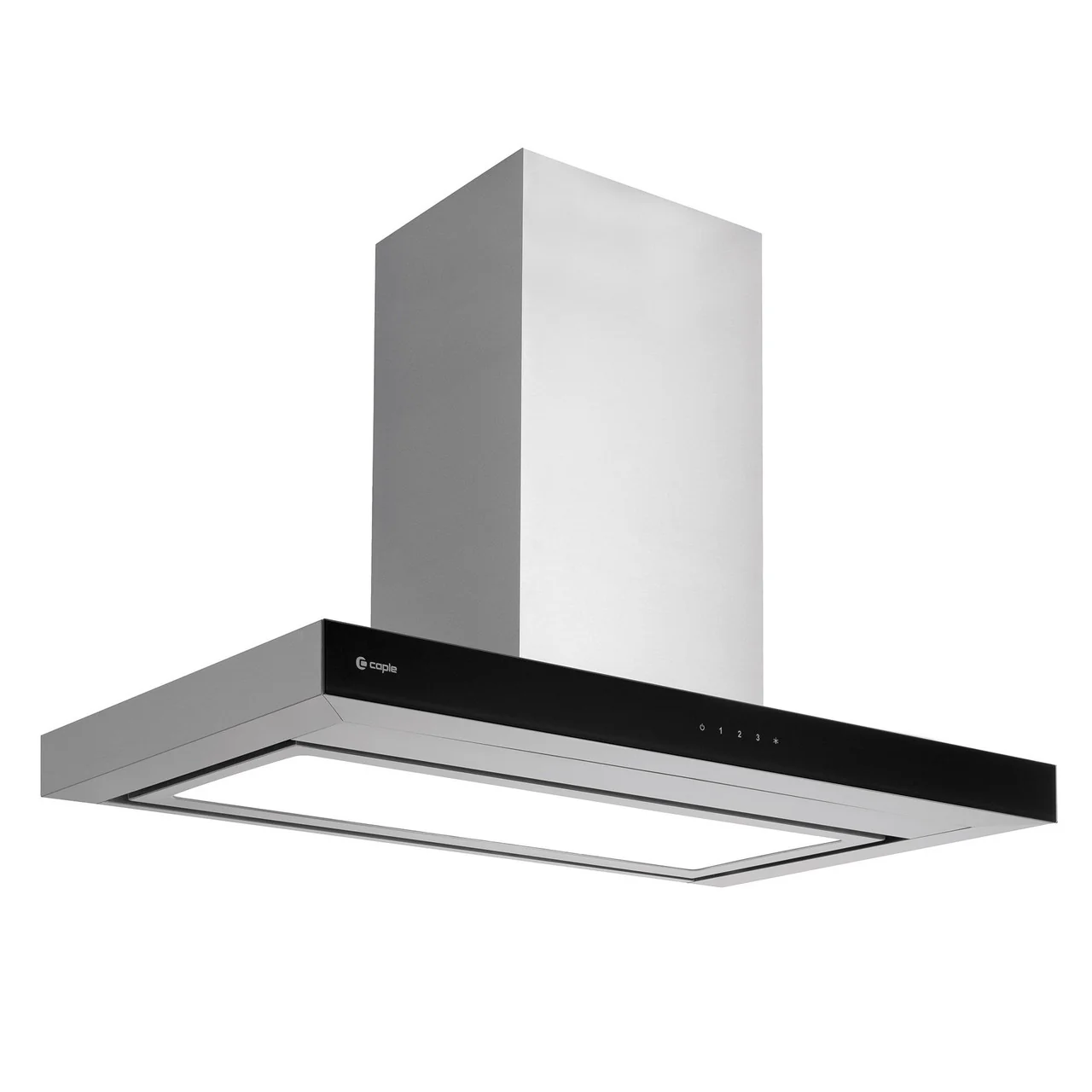 Caple PLASZC922 - Black Glass Chimney Hood - 90cm Plasma Zodiac - B Energy - Image 4