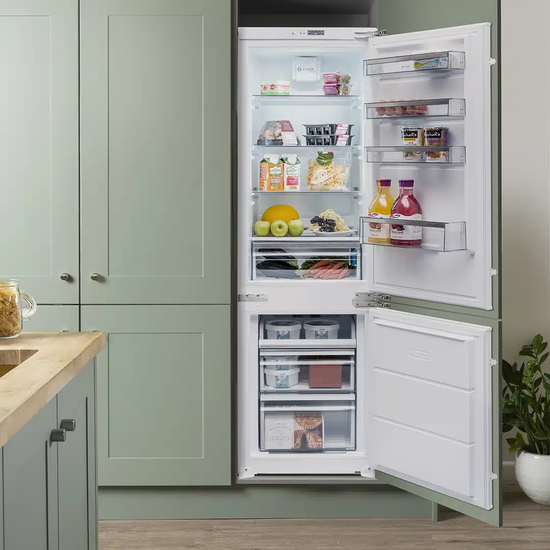 Caple RI7308 - 70/30 In-Column Fridge Freezer - 180L/63L - E Energy Rating - Image 2