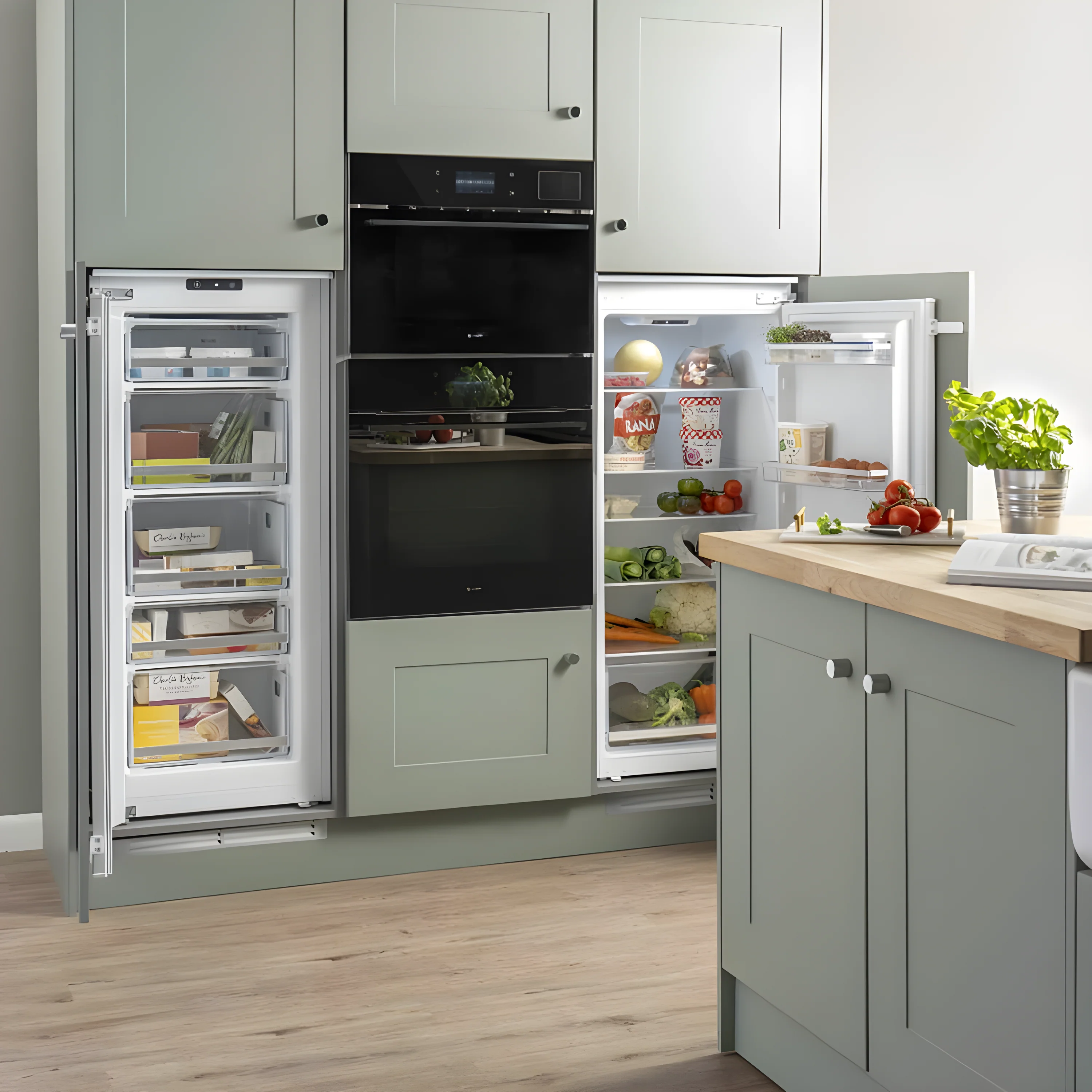 Caple RIF126 - In-Column Integrated Freezer - 127L - E Energy - Image 2