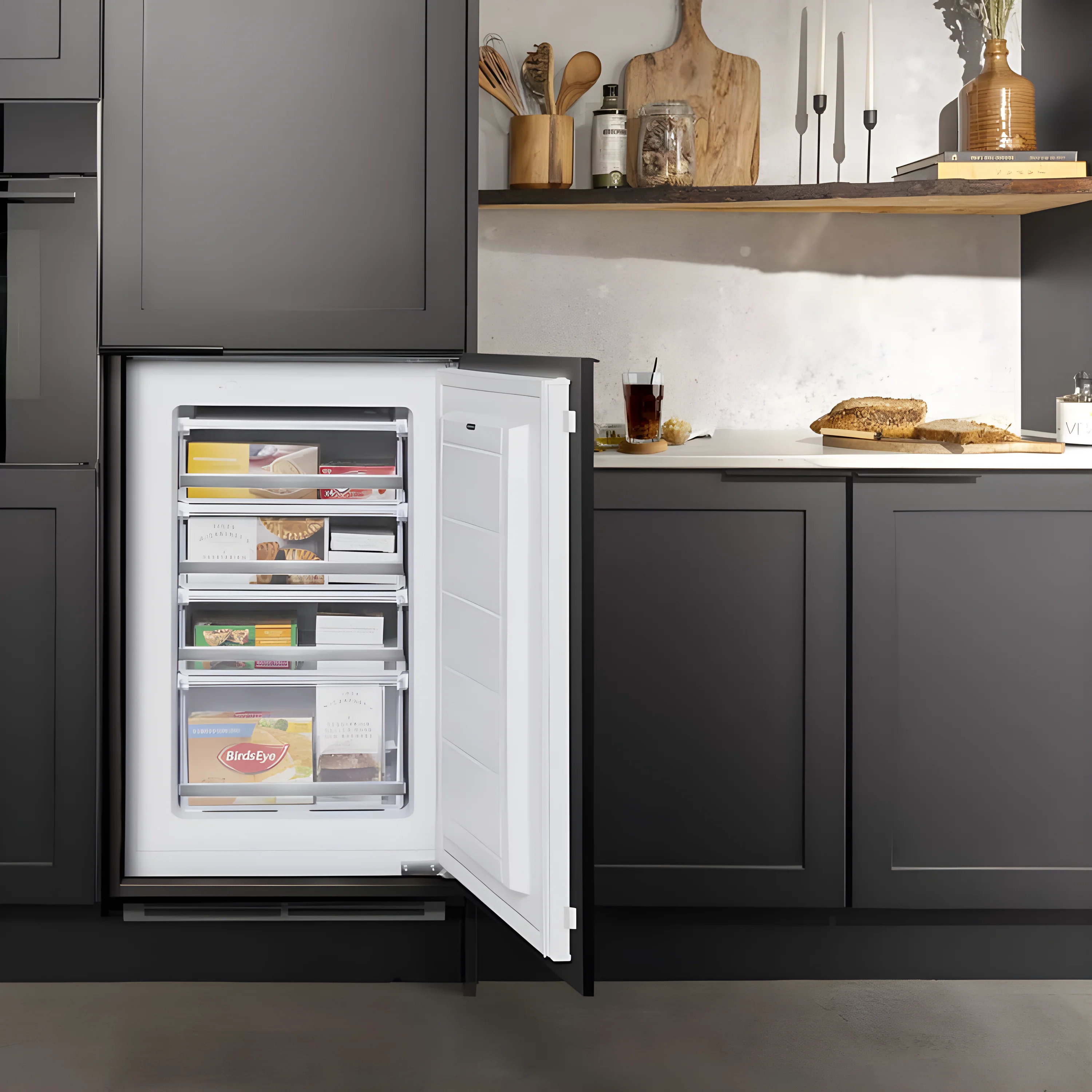 Caple RiF893 - White 77L Integrated Freezer - E Energy - Image 4
