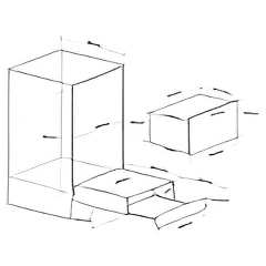 Caple SD140BG - Black Glass 14cm Storage Drawer - Image 2