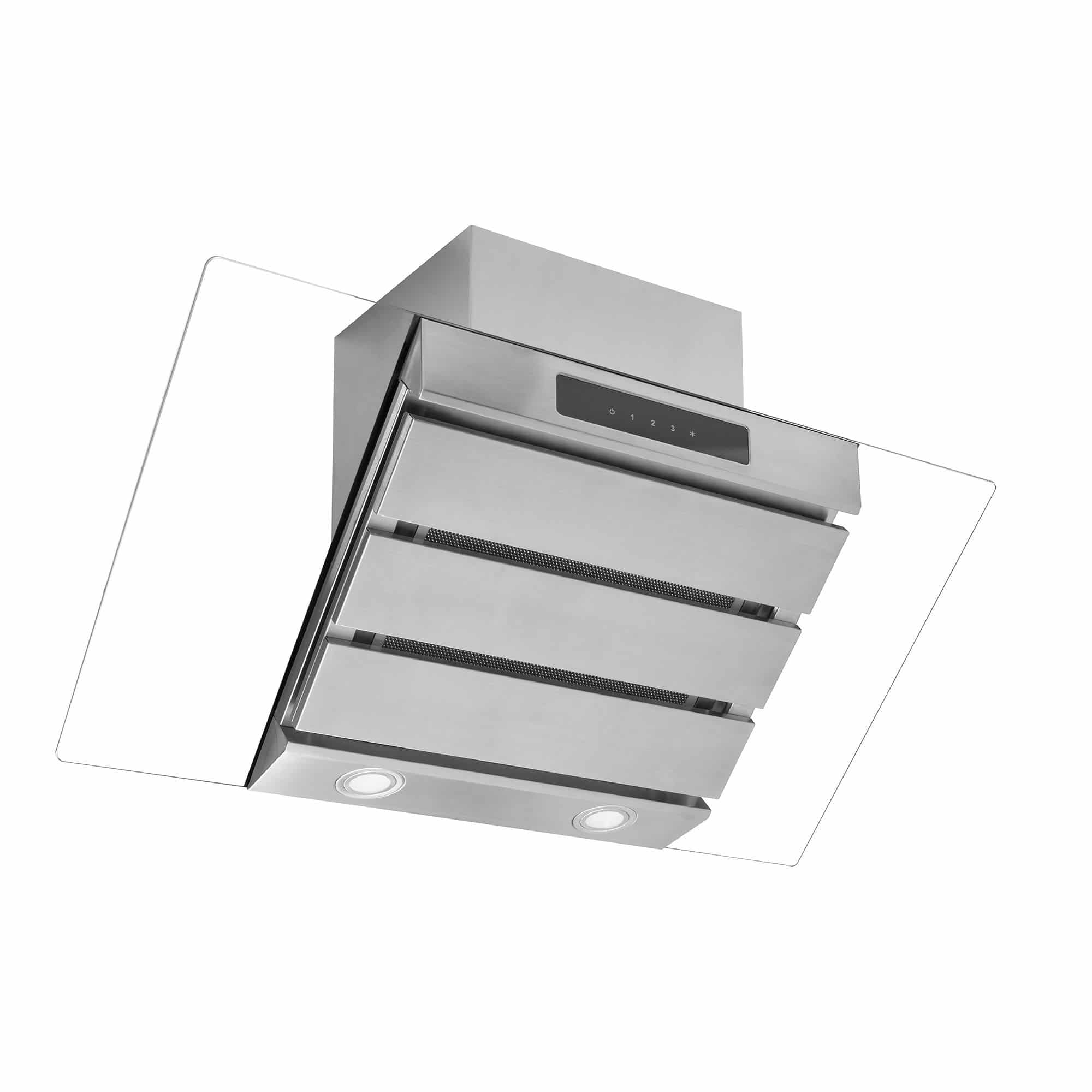 Caple SP912SS - Stainless Steel 90cm Wall Chimney Hood - 612m3/hr - A Energy Rating - Image 2