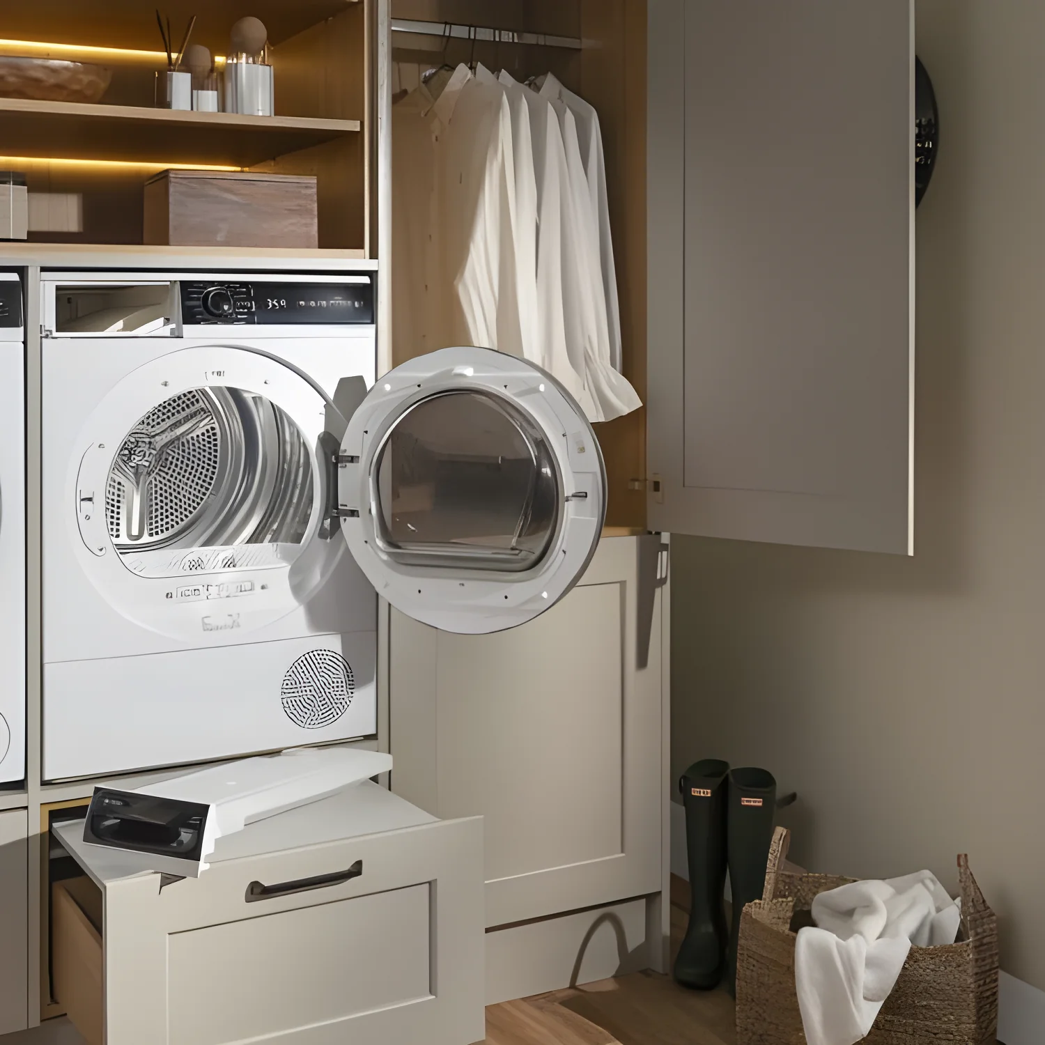 Caple TDF1100 - White 10KG Heat Pump Tumble Dryer - A++ Energy - Image 5