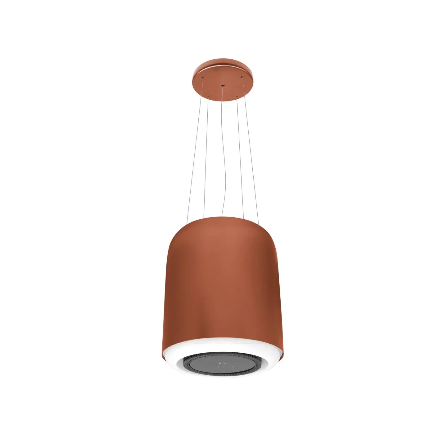 Caple VEL410CO - Copper Vela 41cm Island Cooker Hood - 456 m³/h - Recirculation Only