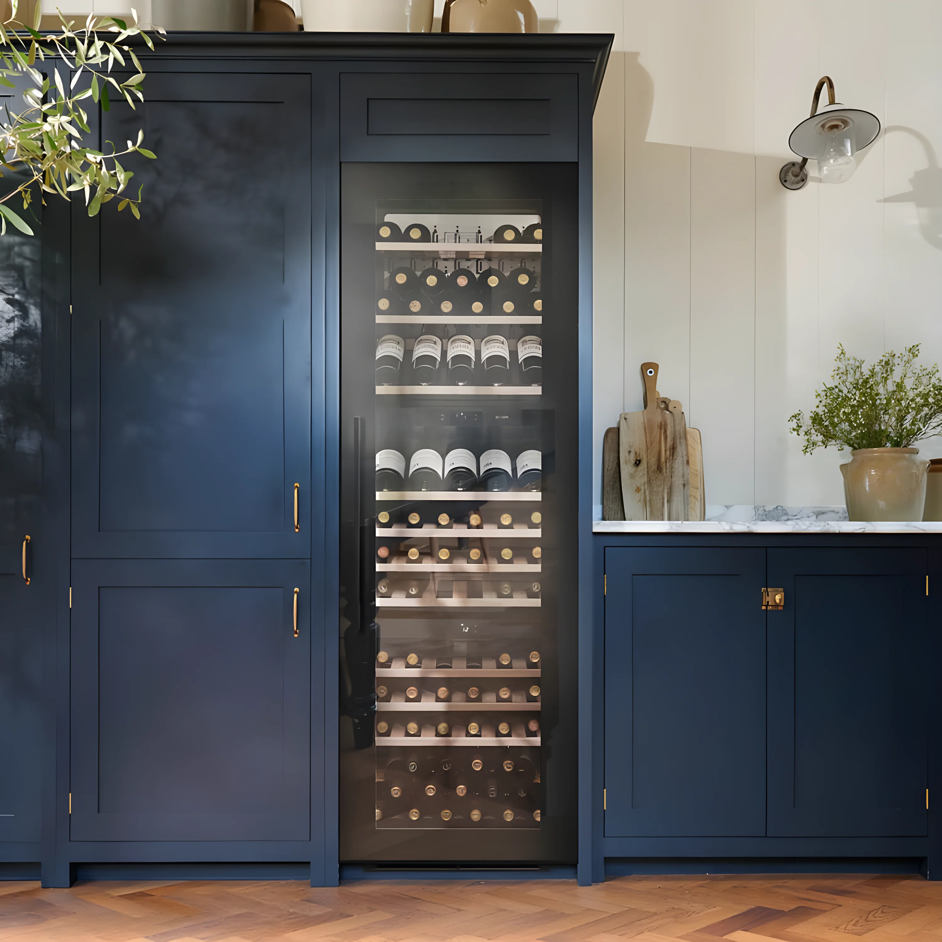 Caple WC1796BG - Black Glass Triple Zone Wine Cooler - 89 Bottle Capacity - G Energy - Image 3