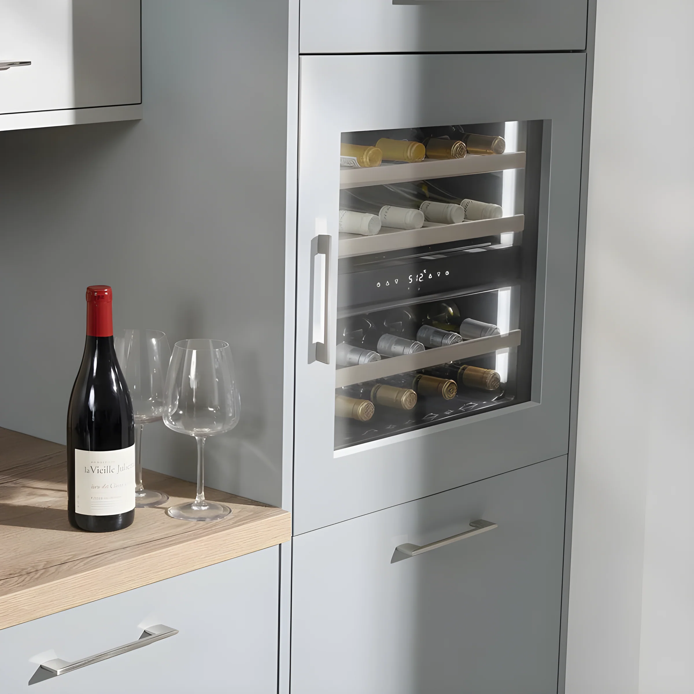 Caple WC6130 - Integrated Wine Cooler - 23 Bottles - G Energy Rated - Image 3