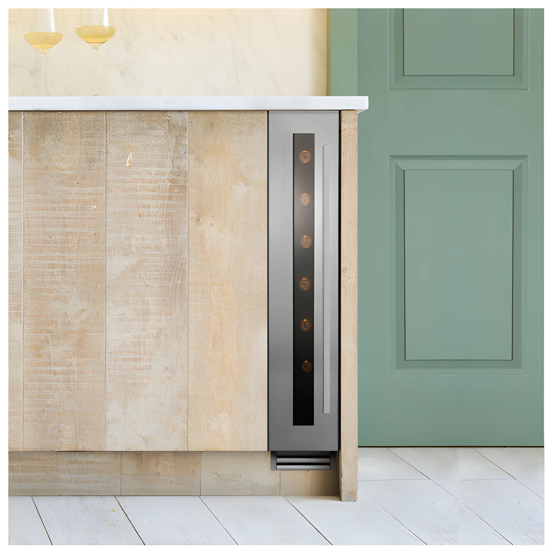 Caple WI159 - Stainless Steel Wine Cooler - 8 Bottles - G Energy