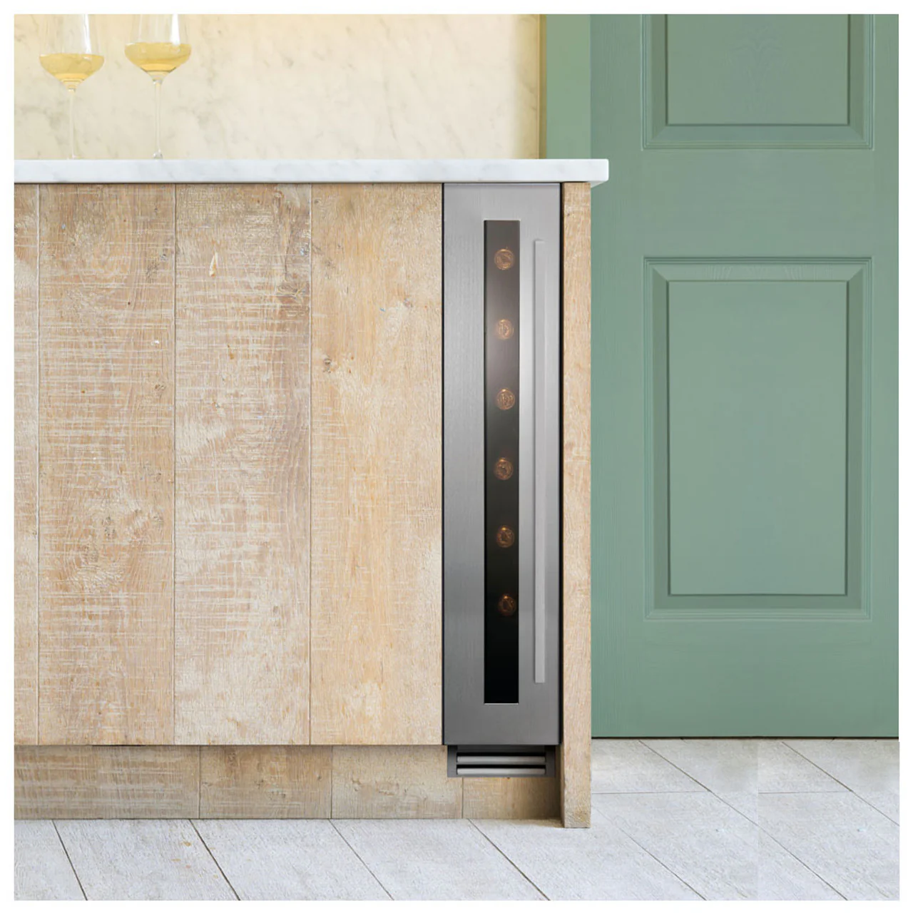Caple WI159 - Stainless Steel Wine Cooler - 8 Bottles - G Energy - Image 2