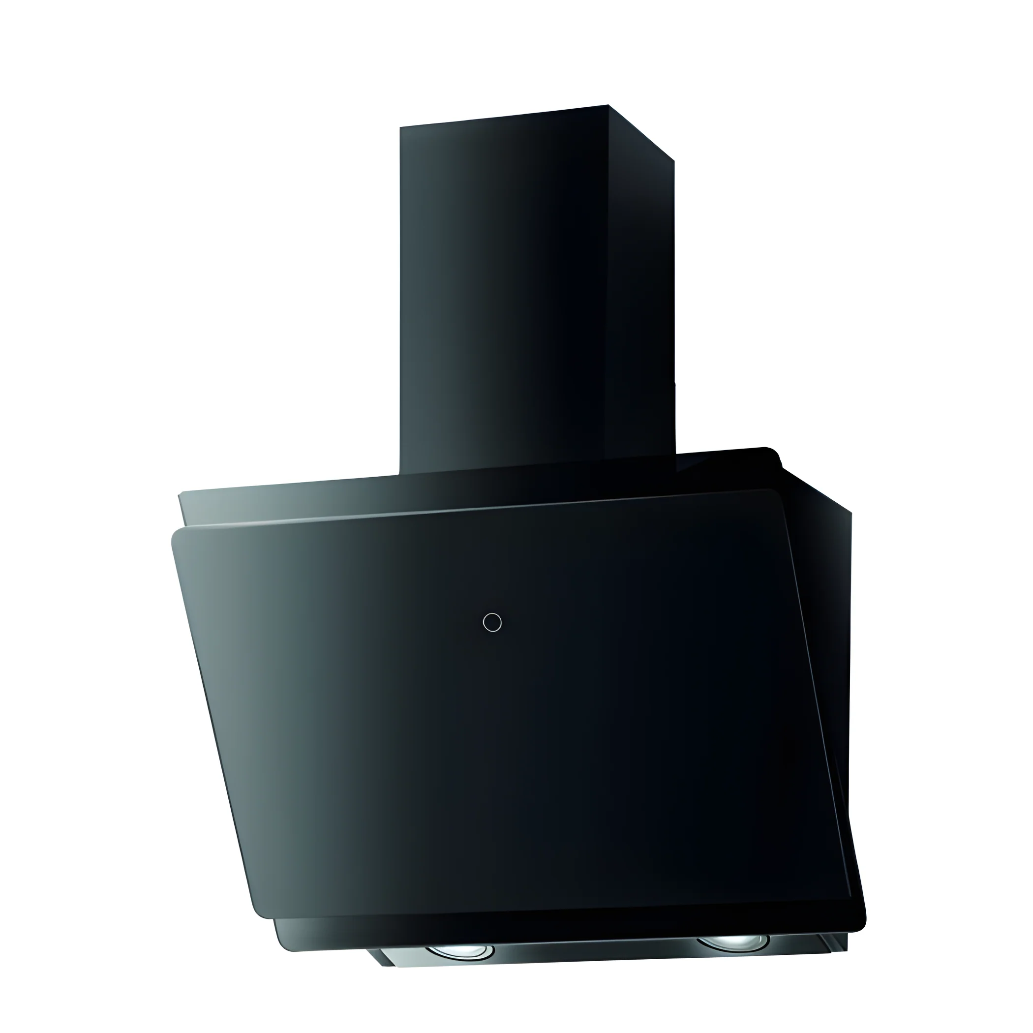 Cata ICON60H - Black Glass Angled Extractor - 60cm - A+ Energy