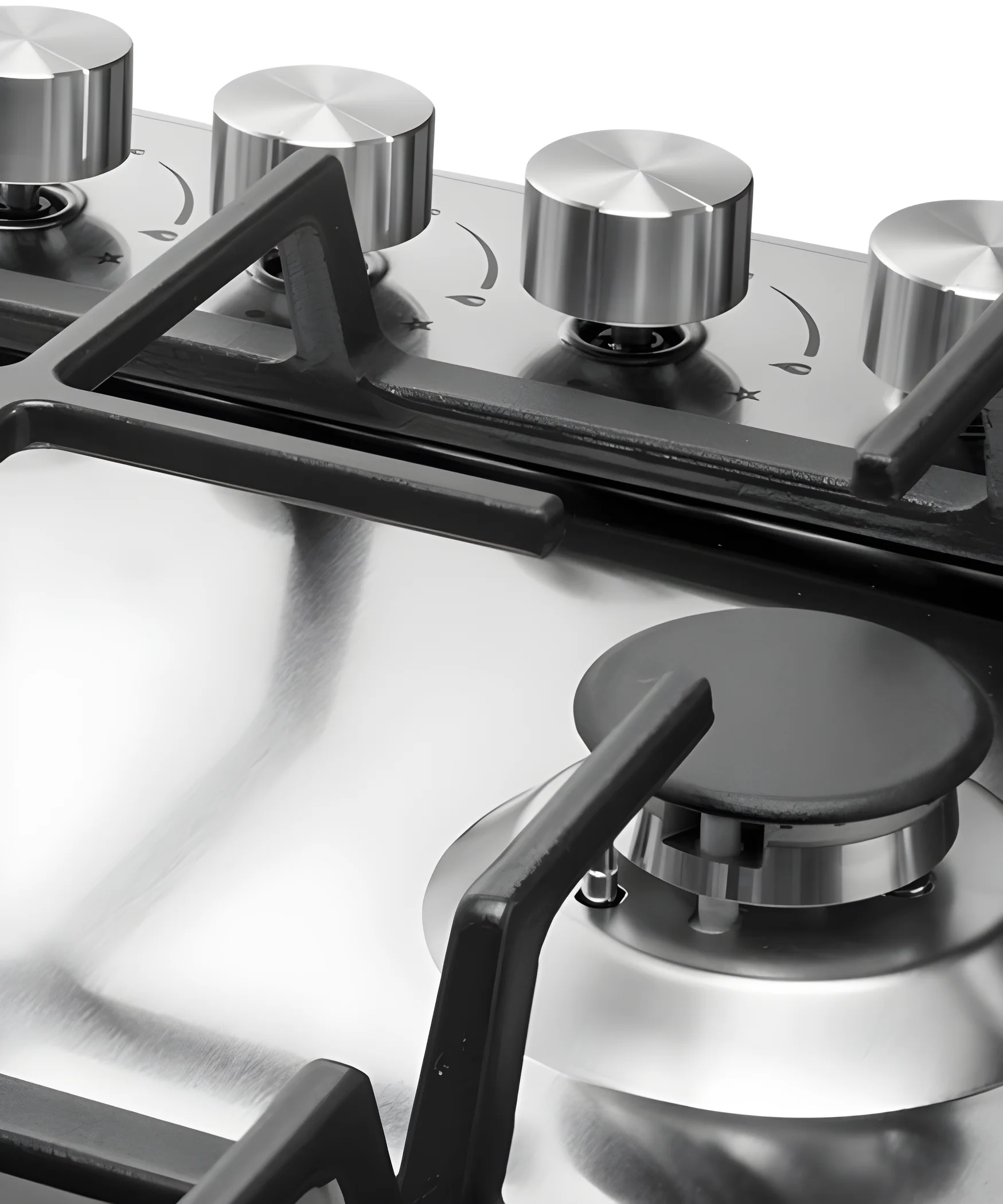 Cata UBGHDFFJ60.1 - Stainless steel 4 Zone Gas Hob - Image 2