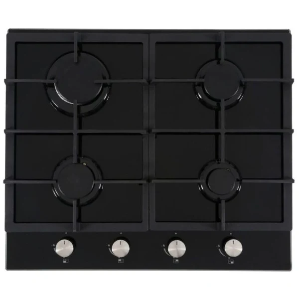Cata UBGOG601BK - Black 4 Zone Gas Hob