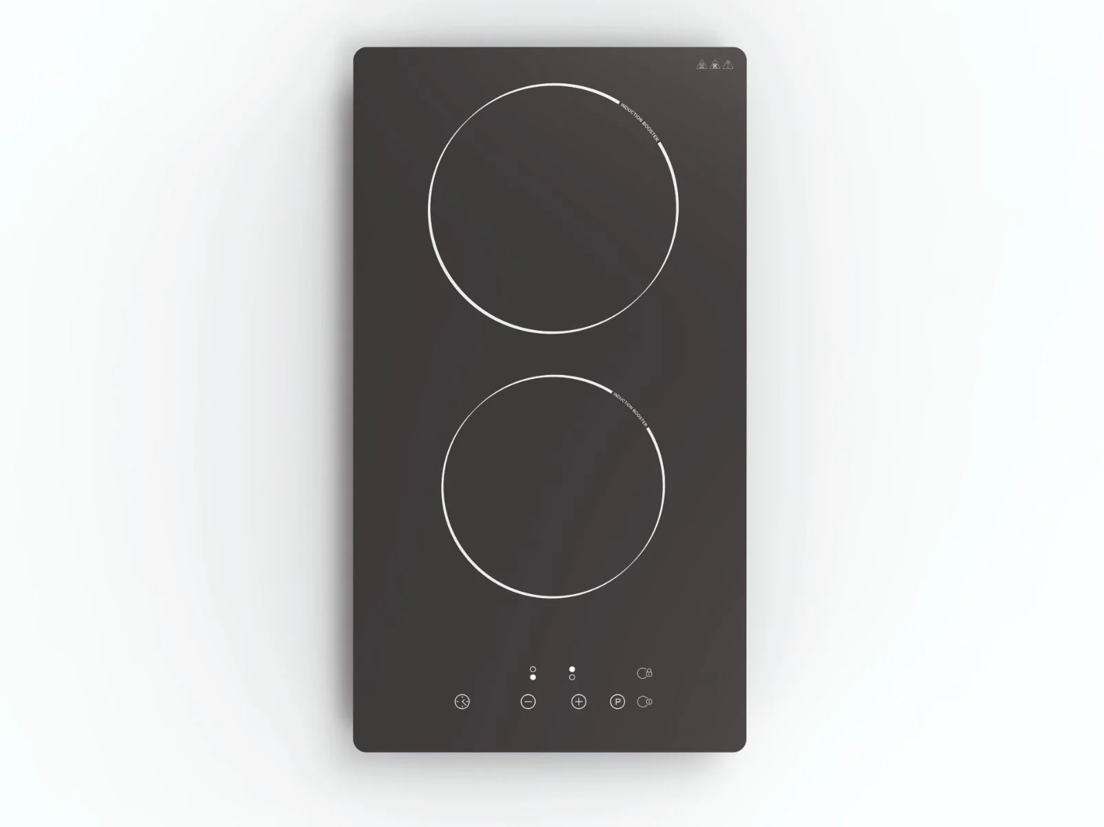 Cata UBIND30FLC - Black 30cm Induction Domino Hob - 2 Cooking Zones - Image 2