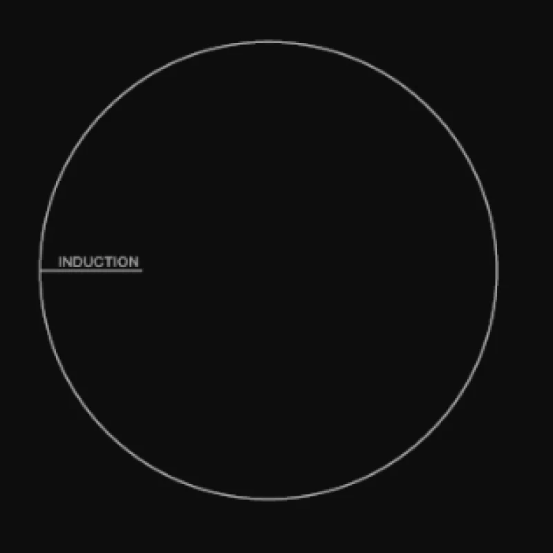 Cata UBIND60FLC - Black 4 Zone Induction Hob - Image 2