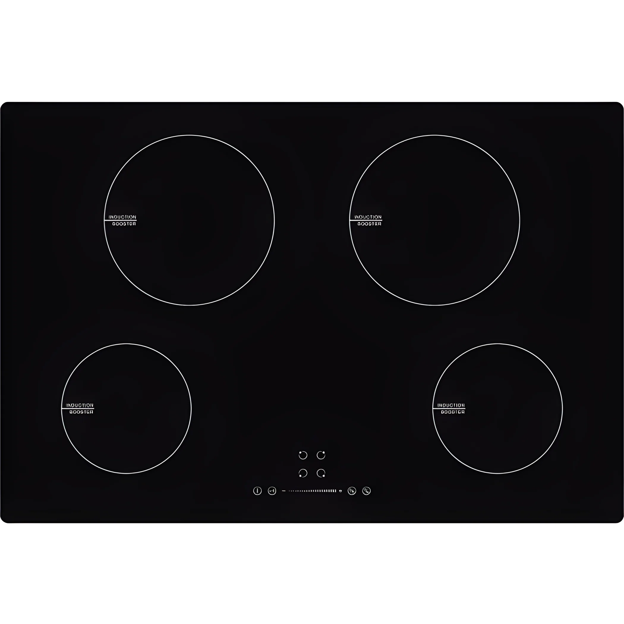 Cata UBIND77F - Black 77cm Induction Hob - 4 Cooking Zones