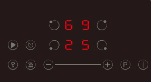 Cata UBIND60MS - Black 4 Zone Induction Hob - 60cm - Image 2