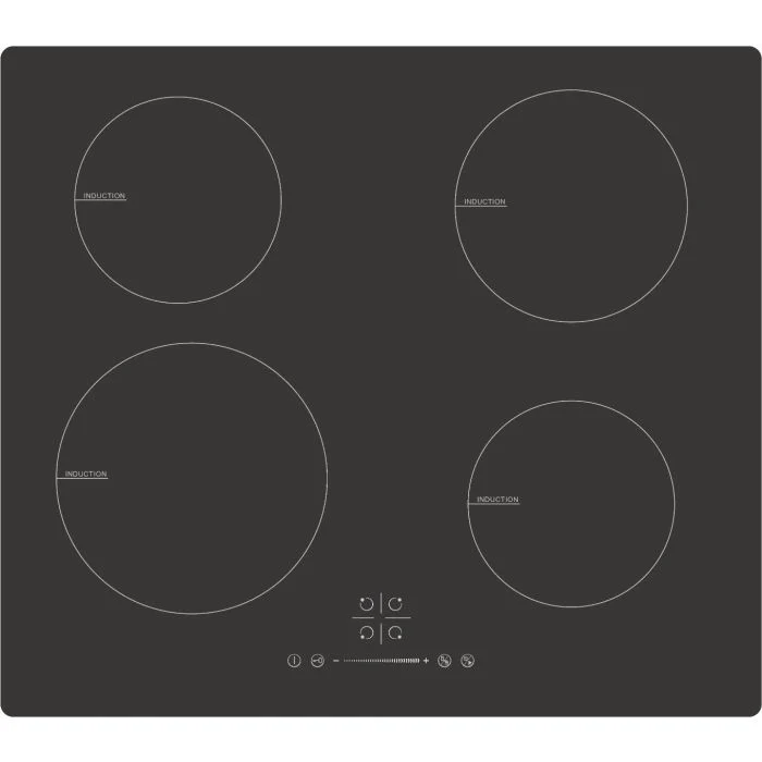 Cata UBINDECO60F - 4 Zone Induction Hob 13amp plug in