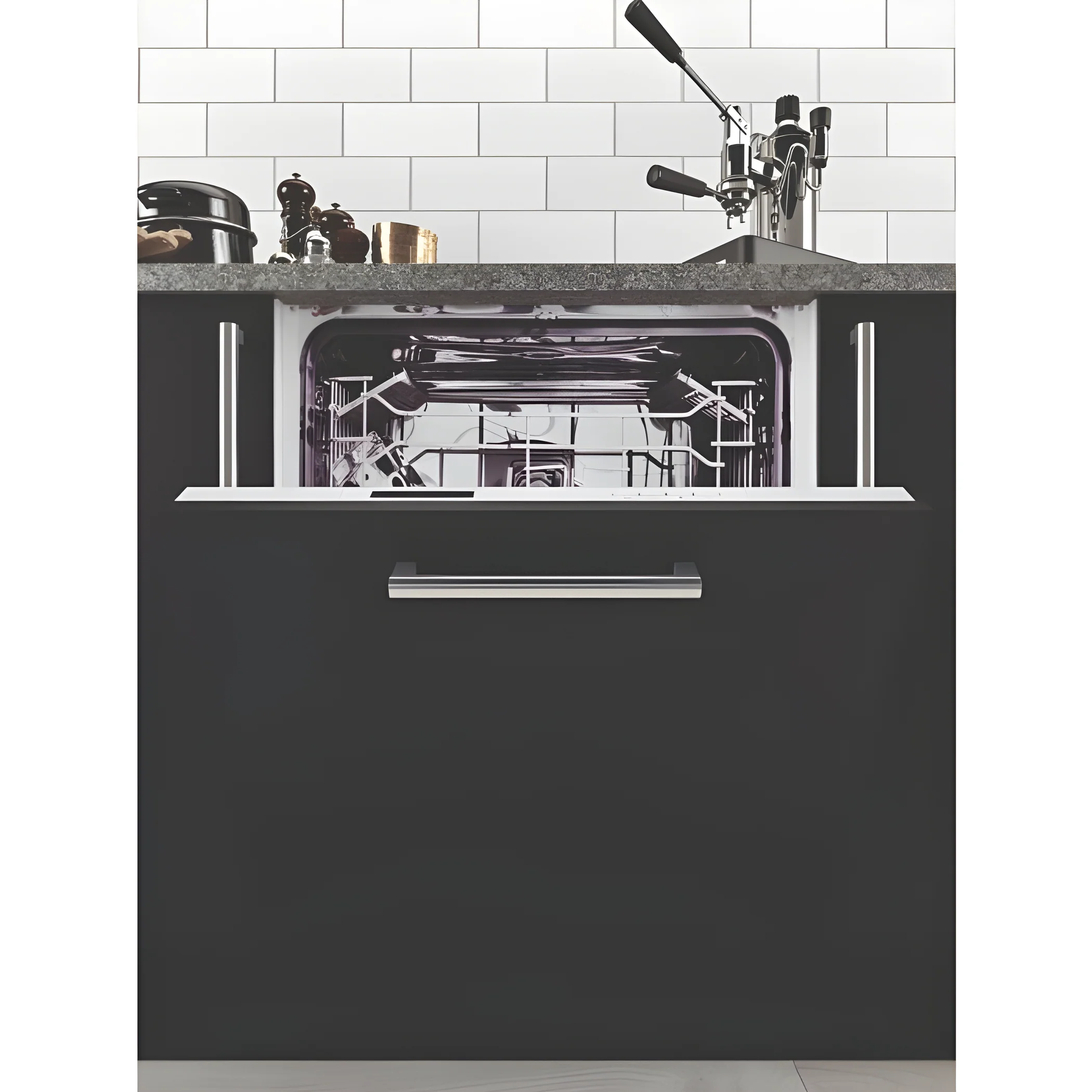 Cata UBMD60M.1 - Stainless Steel Integrated Dishwasher - 12 Place Settings - E Energy
