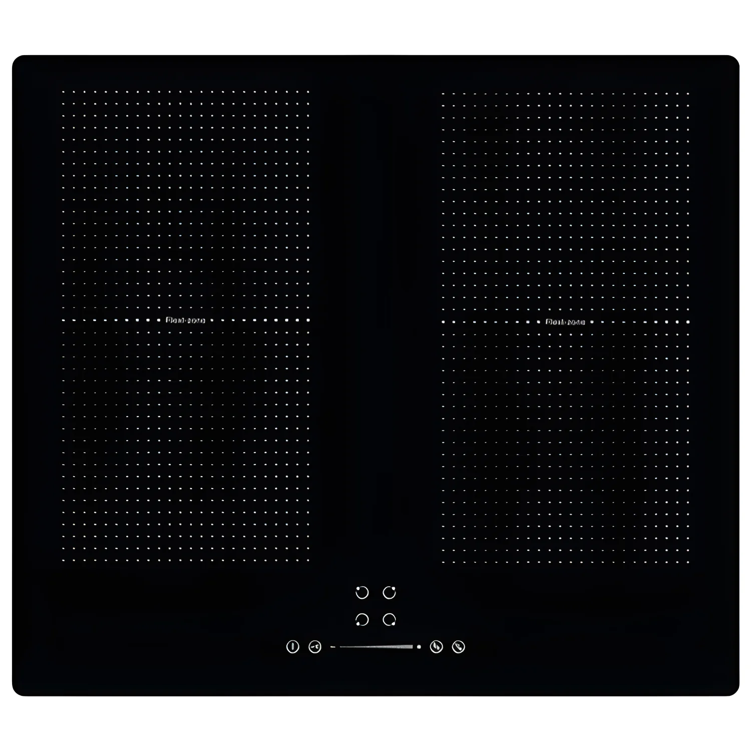 Cata WRFLEX60 - Black Glass 60cm Induction Hob - 4 Zone Flex - A Energy