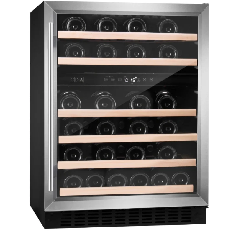CDA CFWC604SS - Stainless steel 46 Bottle Capacity Wine Cooler - Image 2
