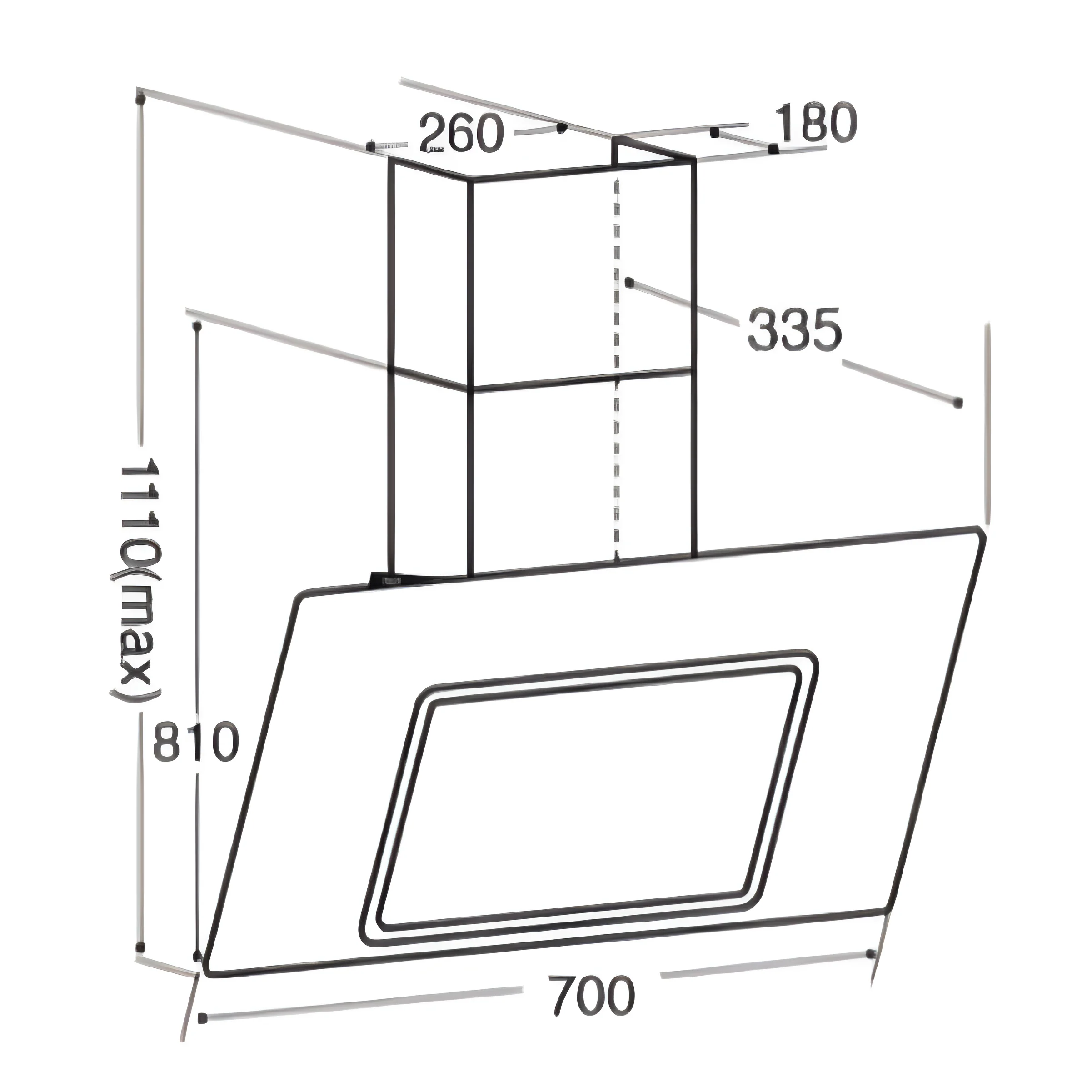 CDA EVA70BL - Black Extractor - D energy - Image 2