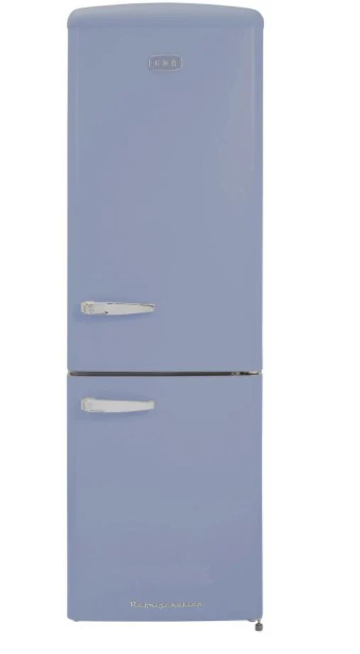 CDA FLORENCE SEA HOLLY - Blue Freestanding 60/40 Frost Free Fridge Freezer - Image 2