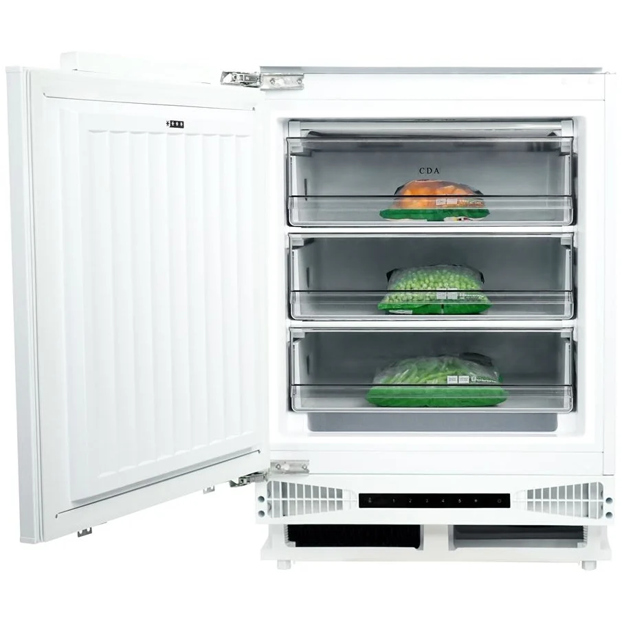 CDA FW284/2 - White Built-in Freezer - 95L Capacity