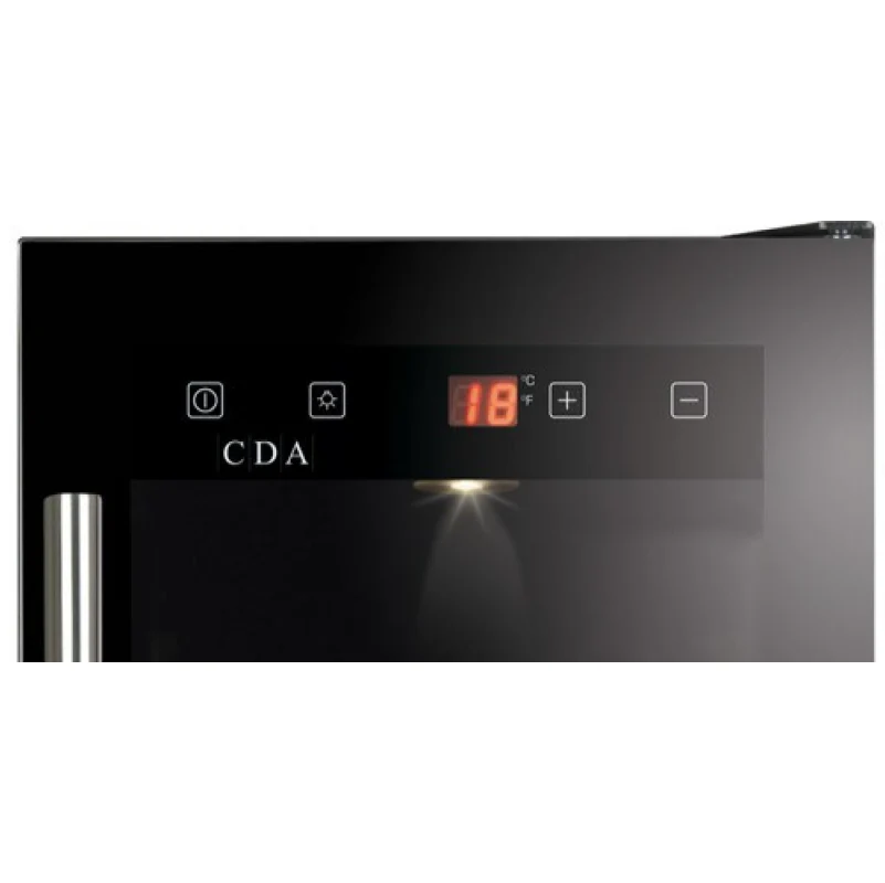 CDA FWC304BL - Black 20 Bottle Capacity Wine Cooler - G energy - Image 2