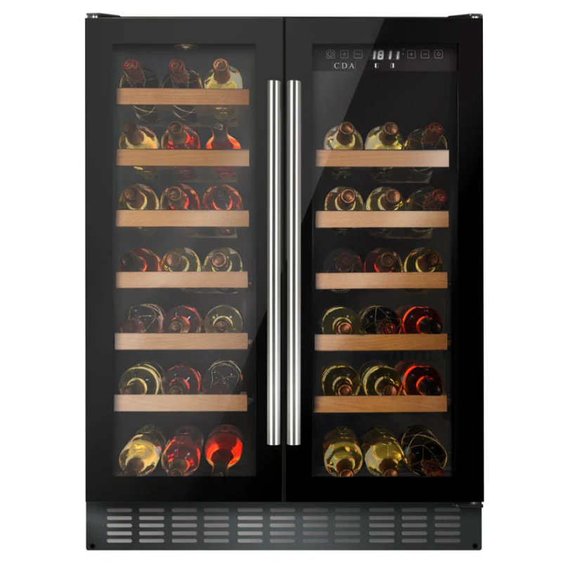 CDA FWC624BL - Black 40 Bottle Capacity Wine Cooler - G energy - Image 2