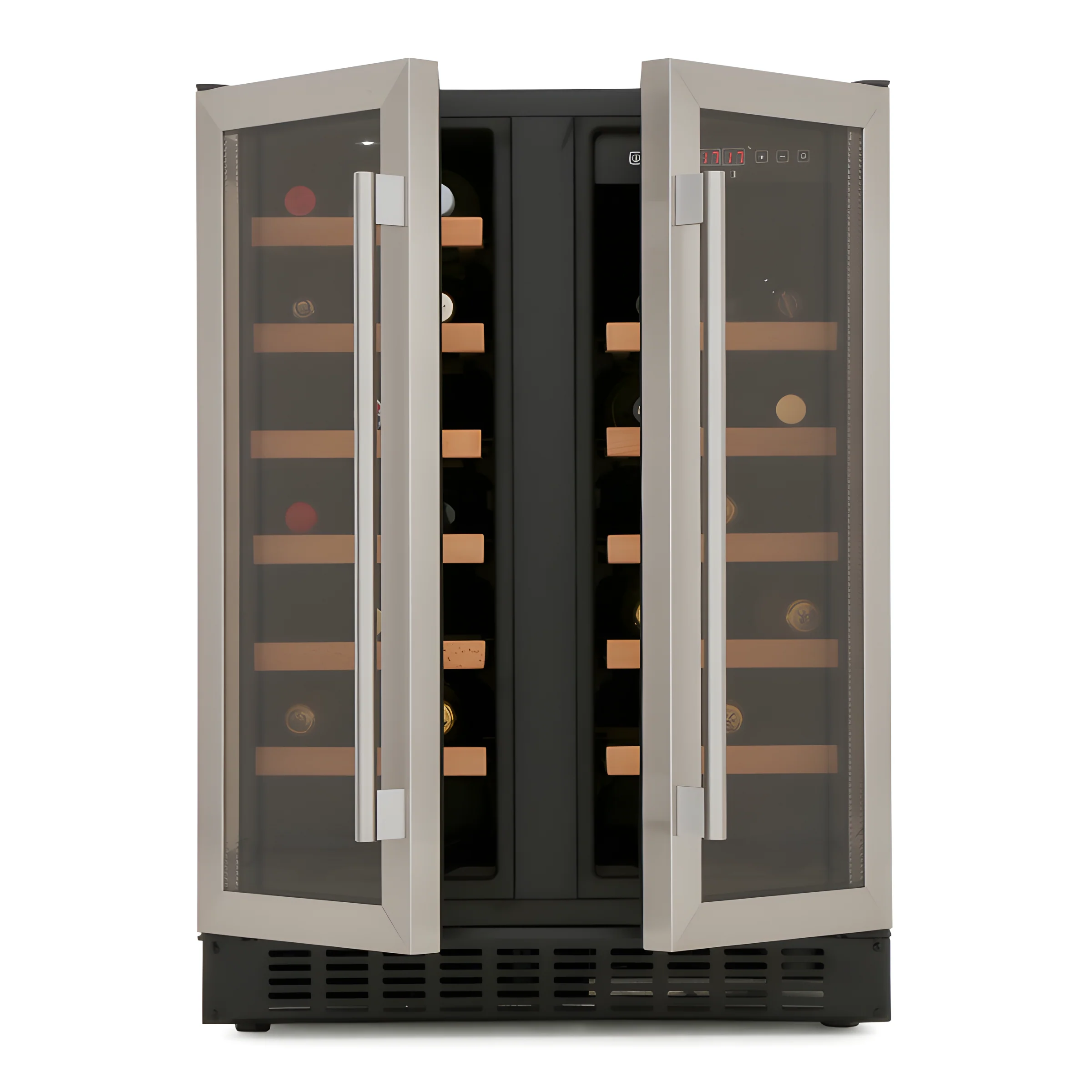CDA FWC624SS - Stainless steel 40 Bottle Capacity Wine Cooler - G energy - Image 2