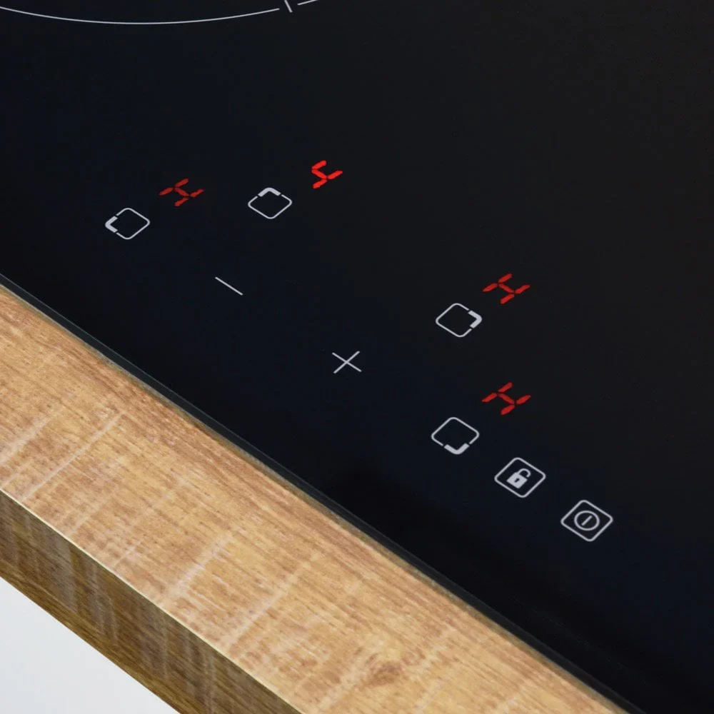 CDA HC6621FR - Black 4 Zone Ceramic Hob - Image 2