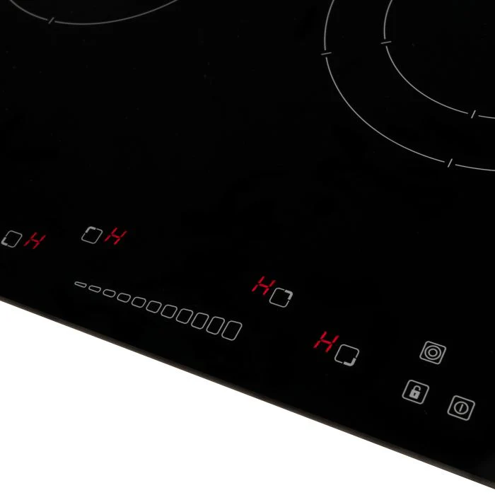 CDA HC9606FR - Black Ceramic Hob - 4 Zones with Touch Controls - Image 2
