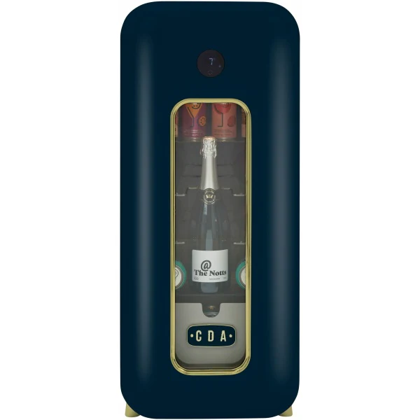CDA NANCY DARK SKIES - Blue 13 Bottle Capacity Wine Cooler - G energy