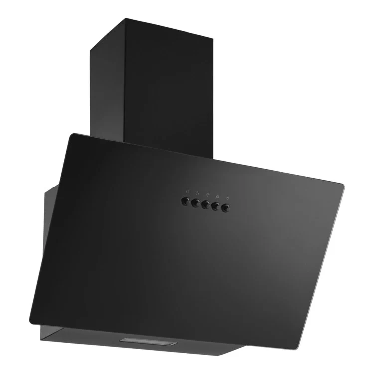 CDA SCAG60BL - Black 60cm Angled Chimney Extractor - A Energy Rated - Image 2
