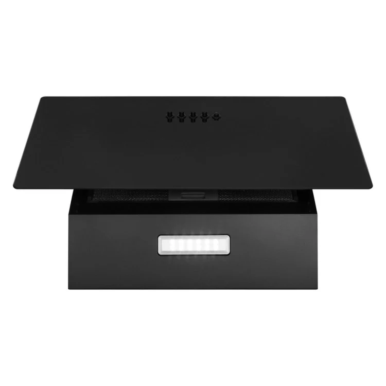 CDA SCAG60BL - Black 60cm Angled Chimney Extractor - A Energy Rated - Image 3